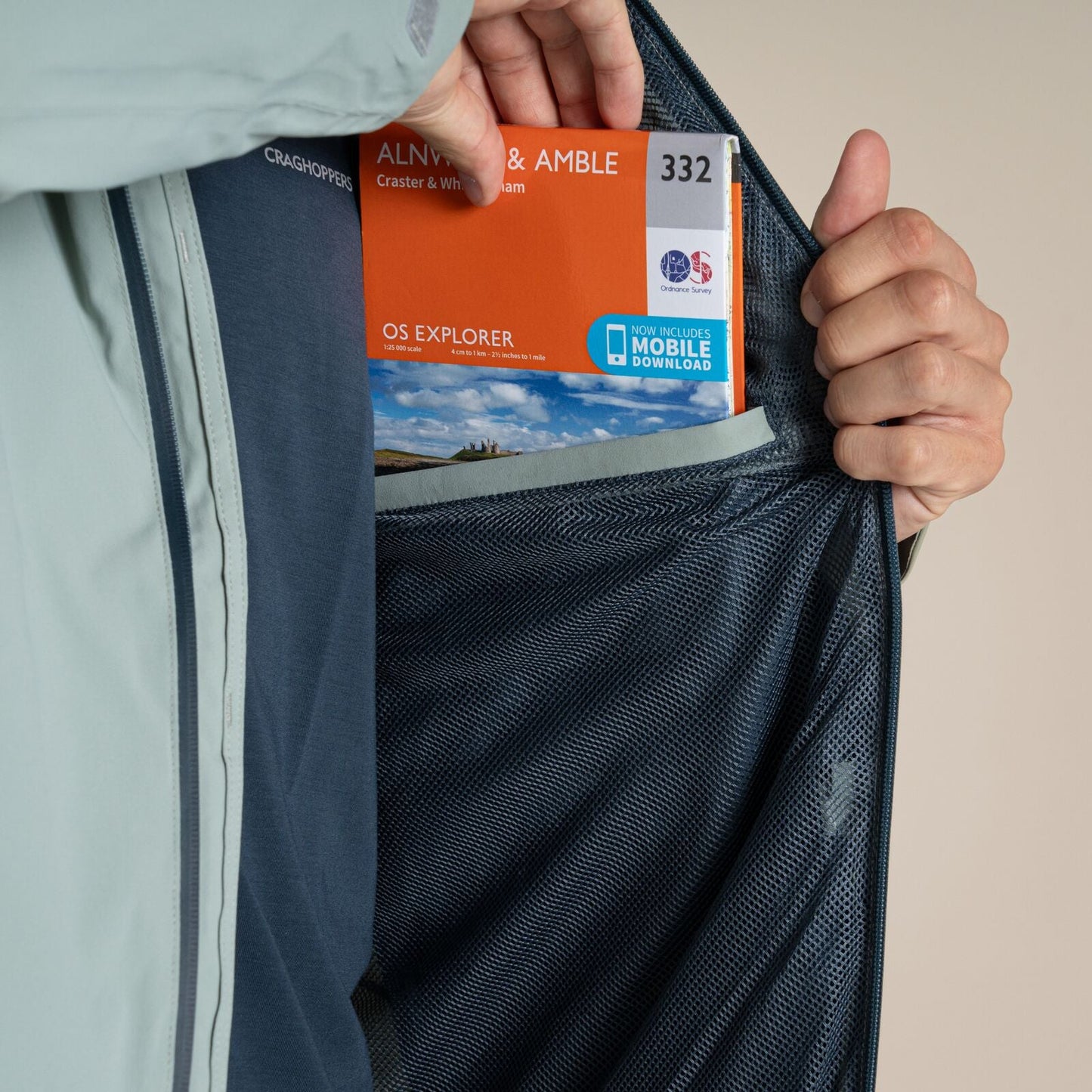Craghoppers Mens Ponsa Waterproof Jacket