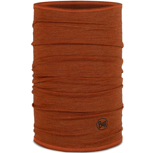 Buff Unisex Merino Wool Lightweight Tubular Bandana Scarf - Cinnamon