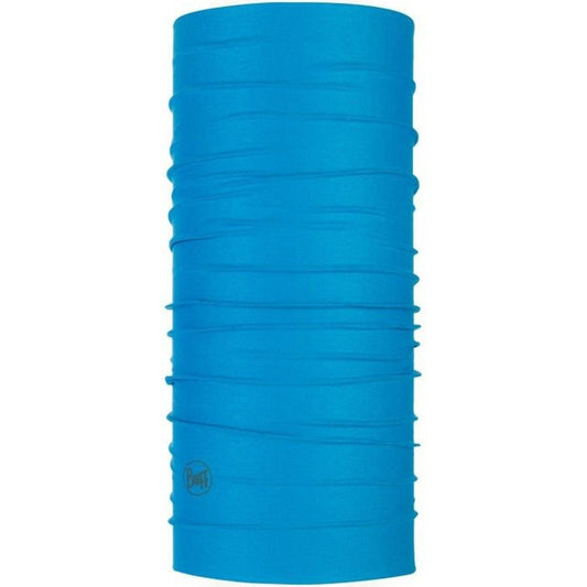 Buff Unisex Solid CoolNet UV+ Tubular Neck Gaiter - Blue