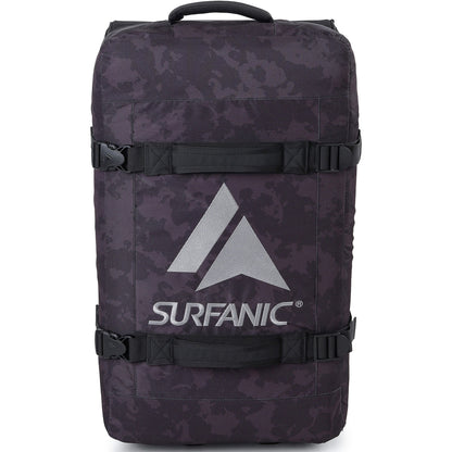 Surfanic Maxim 3.0 70L Roller Bag - Black Map