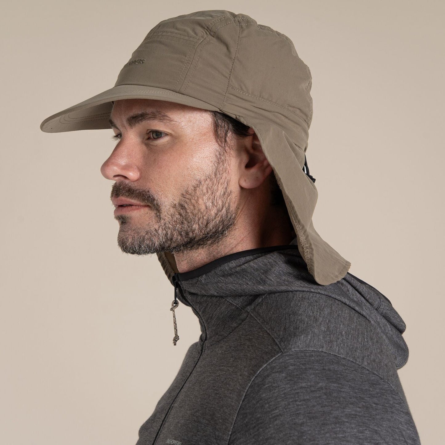 Craghoppers Mens Desert Hat 3 Sun Protection Baseball Cap