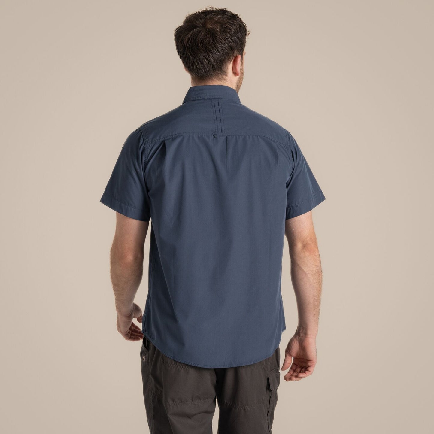 Craghoppers Mens Kiwi Sun Protection Short Sleeve Shirt