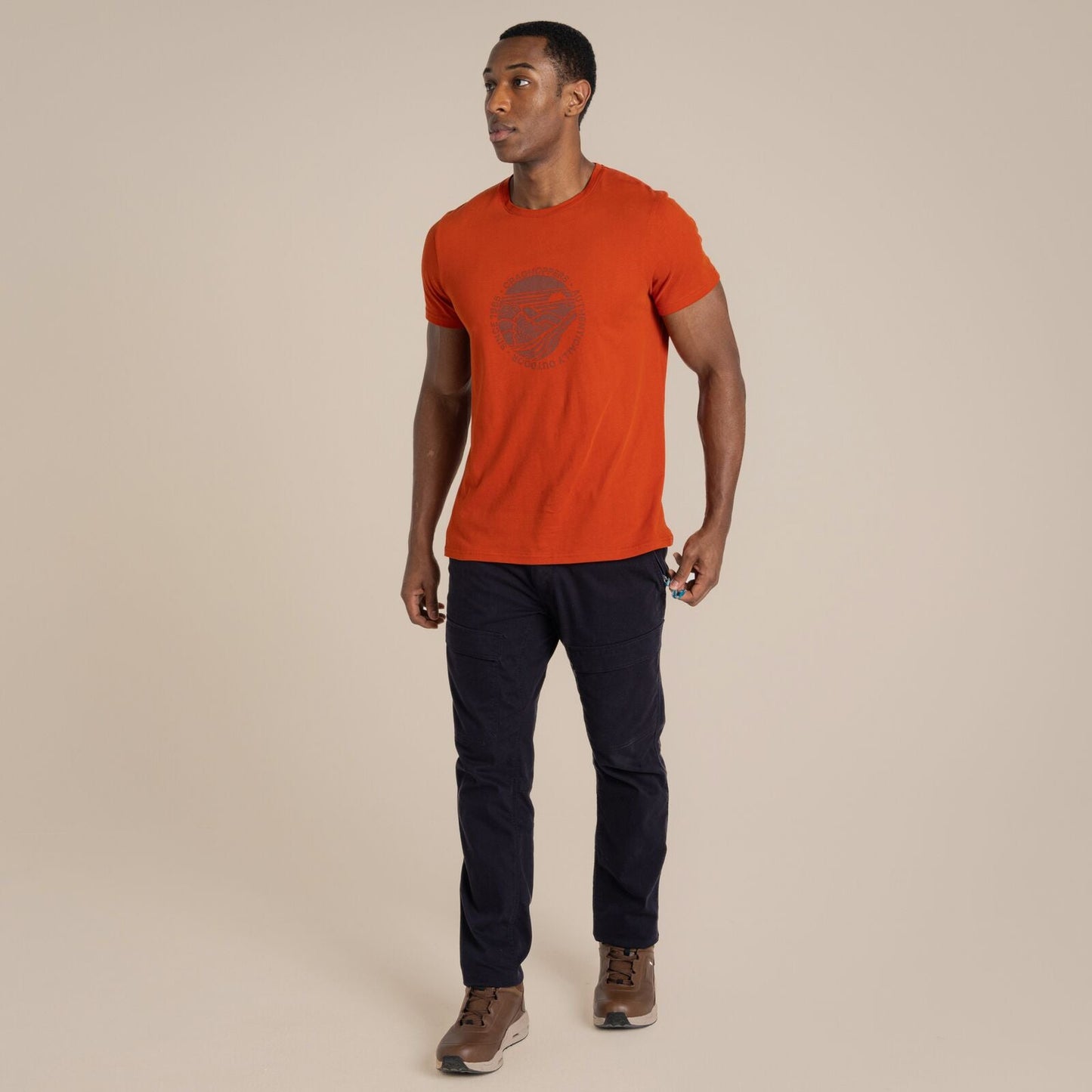 Craghoppers Mens Lucent Organic  Short Sleeve T-Shirt