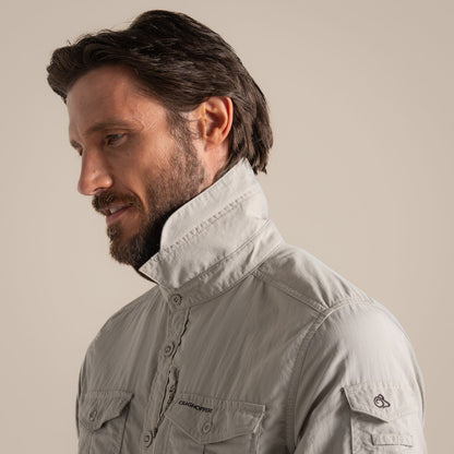 Craghoppers Mens NosiLife Adventure III Long Sleeve Shirt