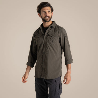 Craghoppers Mens NosiLife Adventure III Long Sleeve Shirt
