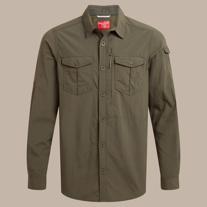 Craghoppers Mens NosiLife Adventure III Long Sleeve Shirt