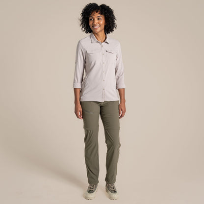 Craghoppers Womens NosiLife Pro 3 UPF Long Sleeve Shirt